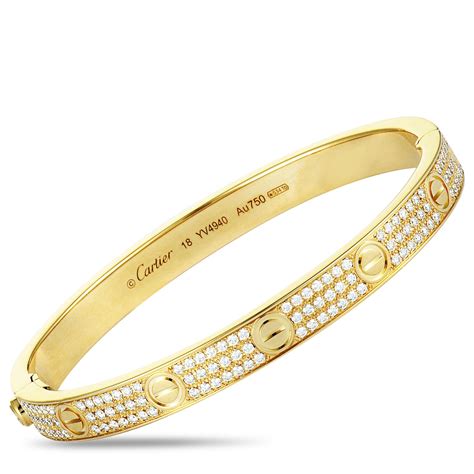 bracelet diamant cartier|cartier diamond bracelet men's.